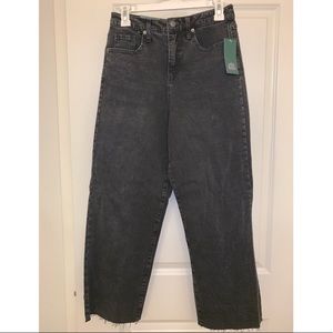 Black Flare Leg Jeans